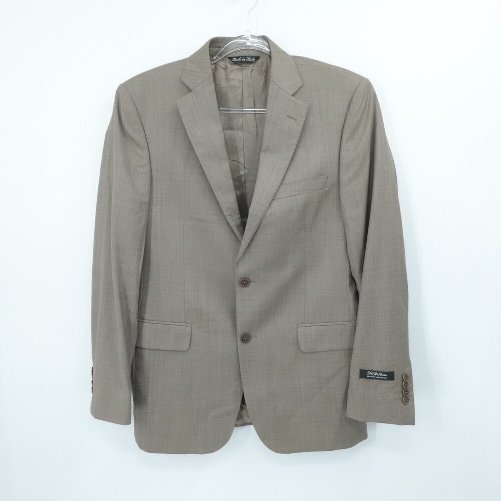 Ermenegildo Zegna Blazer Mens 38S Brown Classic Wool Made Italy Saks‎ Fifth Ave
